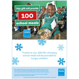 100 meals for hungry children digital gift
