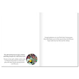 First Holy Communion card - feed two children