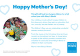 Mother's Day digital gift - feed two children