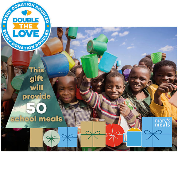 50 meals for hungry children digital gift