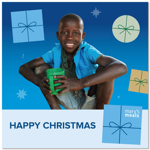 Feed children this Christmas gift card