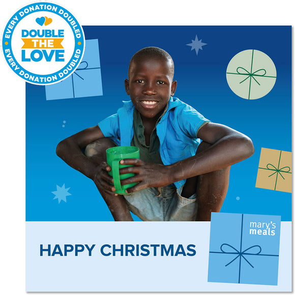 Feed children this Christmas gift card