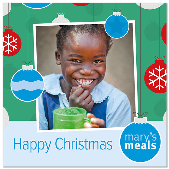 Feed children this Christmas gift card