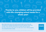 Feed children for a whole school year digital gift