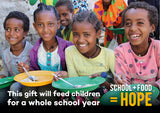 Feed children for a whole school year digital gift