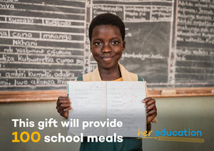 Her Education - 100 school meals digital gift