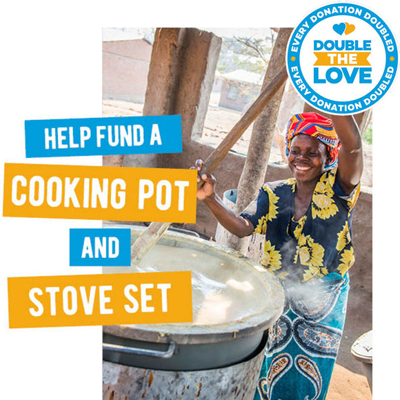 Help fund a cooking pot and stove set
