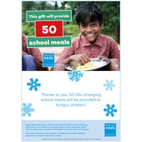 50 meals for hungry children digital gift