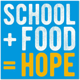 Mary's Meals gift card - School + Food = Hope