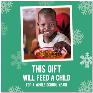 Feed a child for a year this Christmas